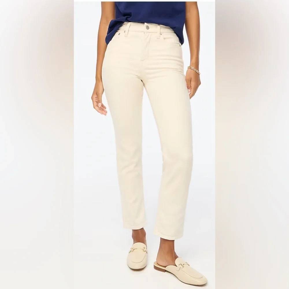 J. Crew Jeans Womens Sz 30 Petite Clasic Vintage Jean Off White  Sz 30P $79 #557